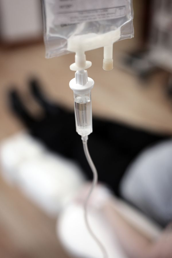 image of a device used to administer IV therapy